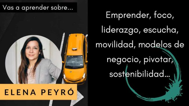 Elena Peyró cartela